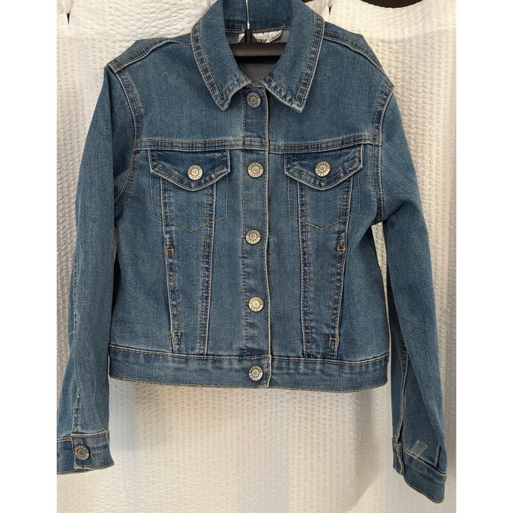 Girls Tweety Bird Denim Jacket XS/6 Warner Bros Looney Tunes “That’s All Folks”